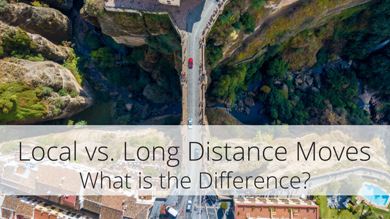 Tucson Moving Service clarifies the difference between a local vs a long distance move.