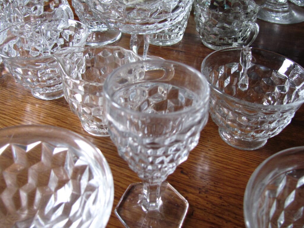 glassware.